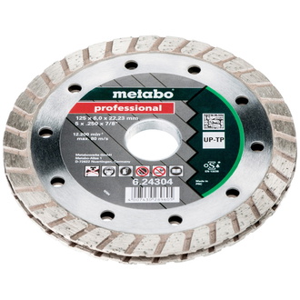 Metabo Diamant-Frässcheibe, 125x6x22,23 mm, professional, UP-TP, Universal- Tuckpointing,