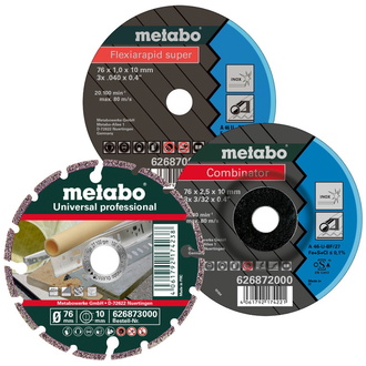 Metabo Starterset Ø 76 mm