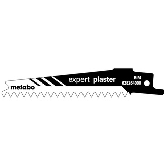 Metabo 5 Säbelsägeblätter "expert plaster" 100 x 0,9 mm, BiM, 4,2 mm/ 6 TPI