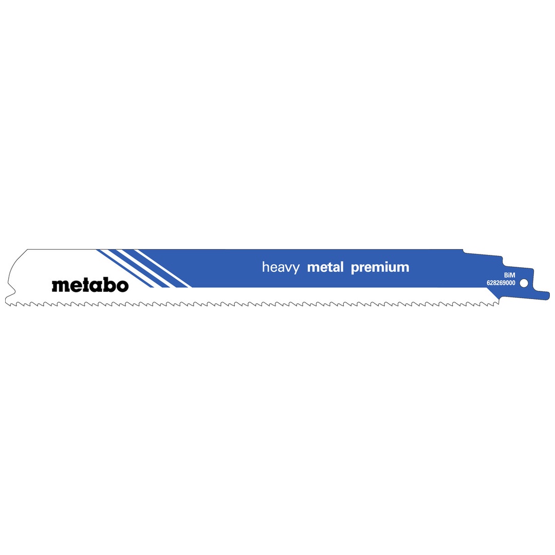 Metabo 2 Säbelsägeblätter heavy metal premium 225 x 1,1 mm, 2,5+3,2 mm/ 8+10 TPI