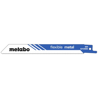 Metabo 2 Säbelsägeblätter "flexible metal" 150 x 0,9 mm, BiM, 1 mm/ 24 TPI