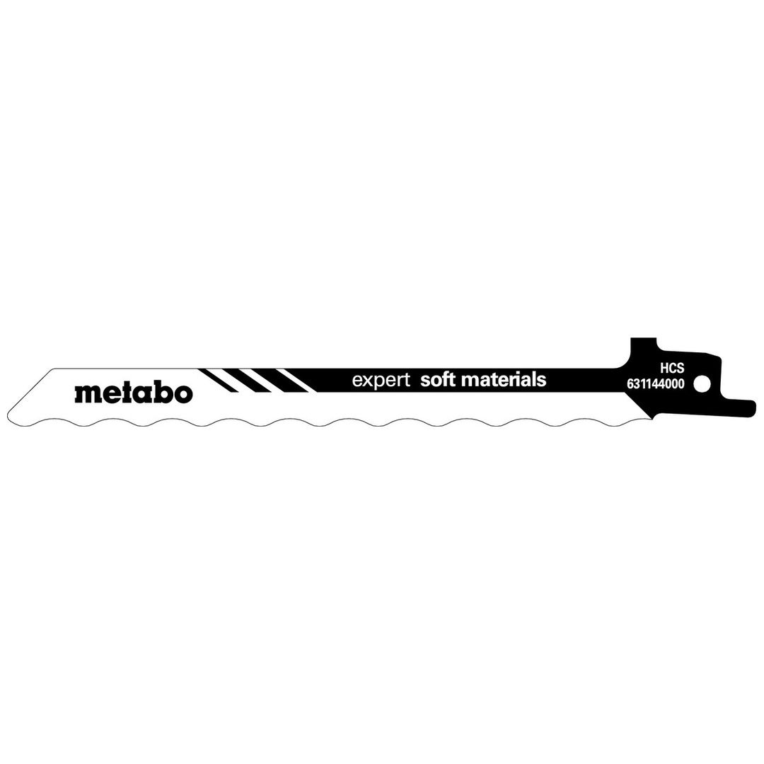 Metabo 2 Säbelsägeblätter expert soft materials 150 x 1,0 mm