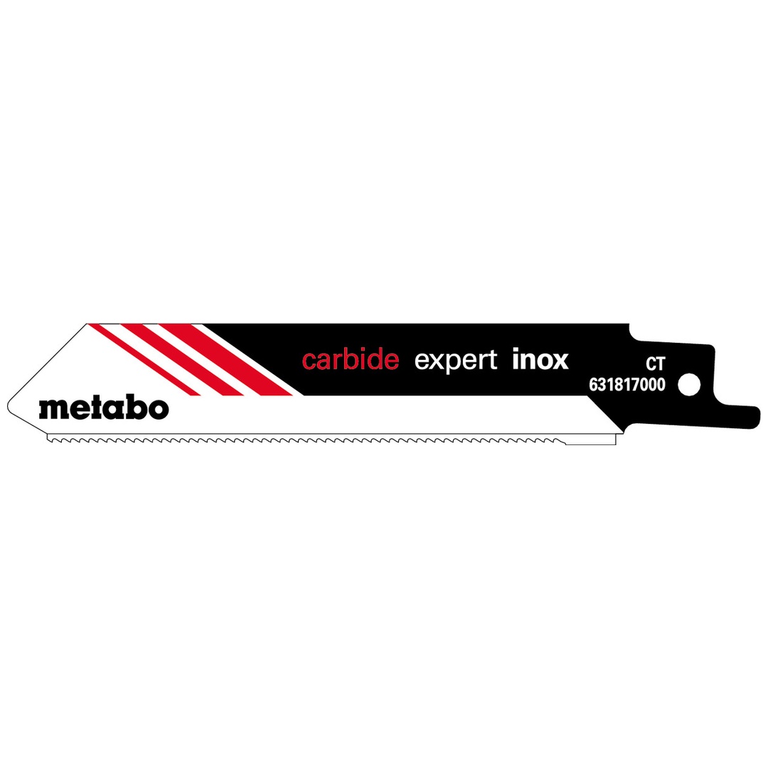 Metabo 2 Säbelsägeblätter expert inox 115 x 1,25 mm