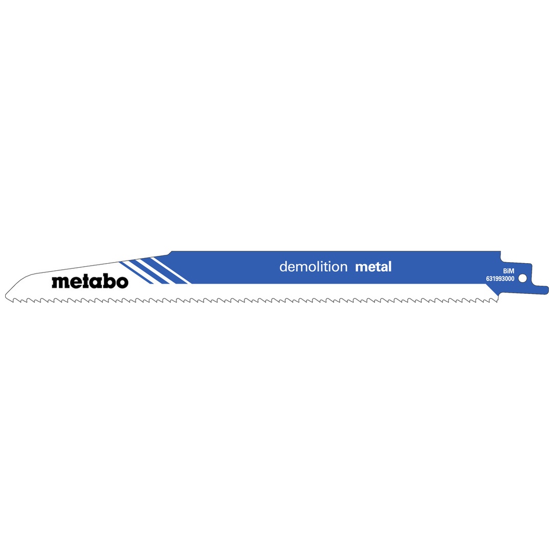 Metabo 5 Säbelsägeblätter demolition metal 225 x 1,6 mm