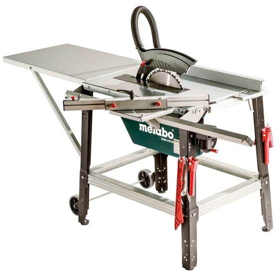 Metabo Set Tischkreissäge TKHS 315 M - 4,20 DNB, mit kugelgelagertem - 1