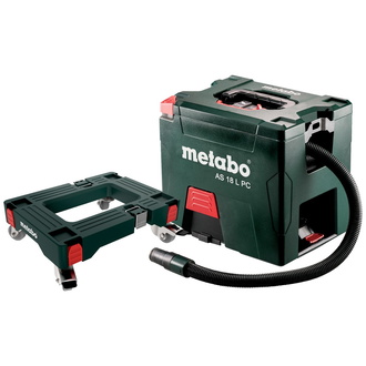 Metabo Akku-Sauger AS 18 L PC Set, mit Rollbrett, Karton, 18V x LiHD + ?