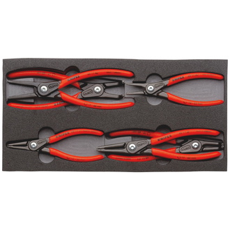 Knipex Präzisions-Sicherungsringzangen-Set in Schaumstoffeinlage 6-tlg.