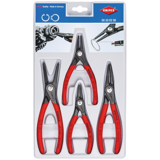 Knipex Präzisions-Sicherungsringzangen-Set 4-tlg.