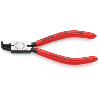 Knipex Sicherungsringzange für Innenringe in Bohrungen, mit Kunststoff überzogen, schwarz atramentiert, 130 mm, 8 - 13 mm