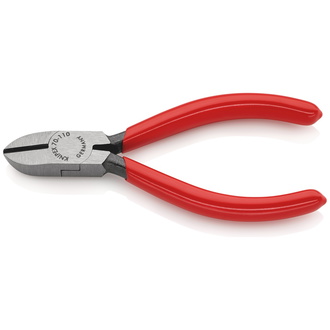 Knipex Seitenschneider, mit Kunststoff überzogen, schwarz atramentiert, 110 mm