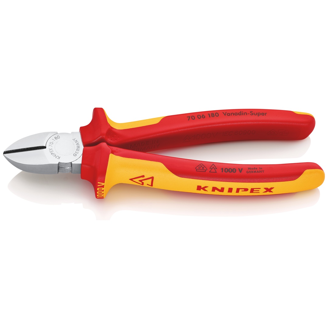 Knipex 70 06 180 Diagonal Cutters VDE 180mm