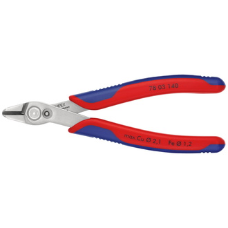 Knipex Electronic Super Knips XL, mit Mehrkomponenten-Hüllen, 140 mm