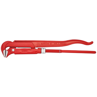 Knipex Rohrzange 90° rot pulverbeschichtet 420 mm