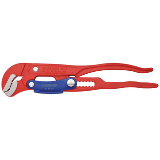 Knipex Rohrzange S-Maul mit Schnelleinstellung rot pulverbeschichtet 330 mm