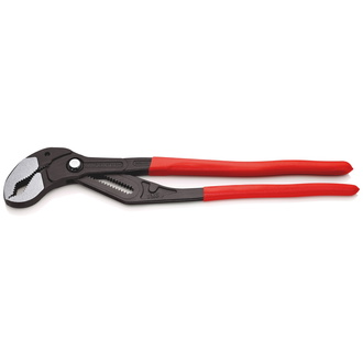 Knipex Cobra XXL Rohr- und Wasserpumpenzange mit Kunststoff überzogen grau atramentiert 560 mm