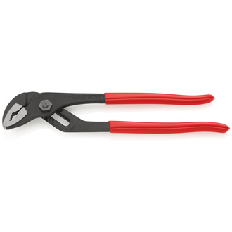 Knipex Wasserpumpenzange mit Rillengelenk, mit Kunststoff überzogen, schwarz atramentiert, 250 mm