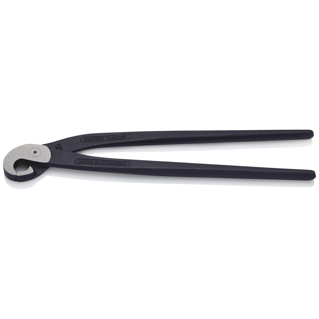 Knipex Fliesenlochzange (Papageienschnabelzange) schwarz atramentiert 200 mm, Art.Nr. 91 00 200 EAN