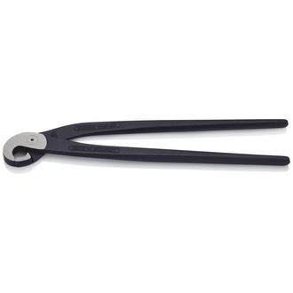 Knipex Fliesenlochzange (Papageienschnabelzange) schwarz atramentiert 200 mm