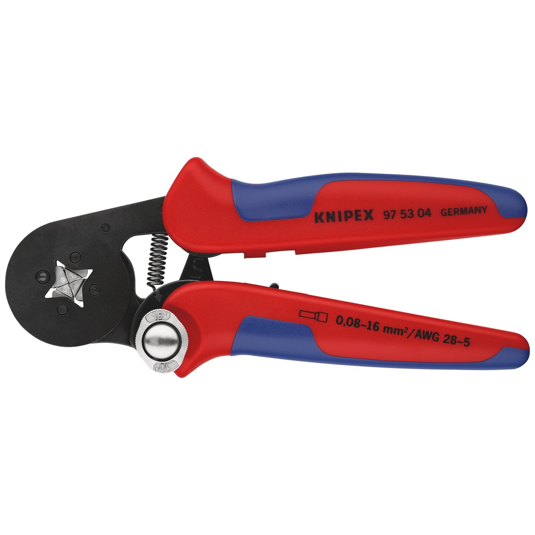 Pince à sertir auto-ajustable pour embouts de câble 97 53 04