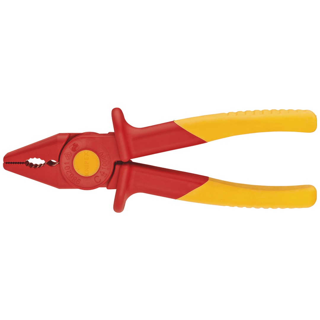 Knipex 98 62 01 Fully Insulated Gripping Pliers 180mm