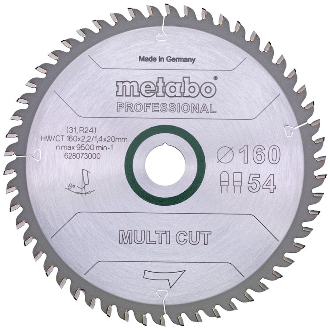 Metabo 628073000 Kreissägeblatt 160 mm 1 St.