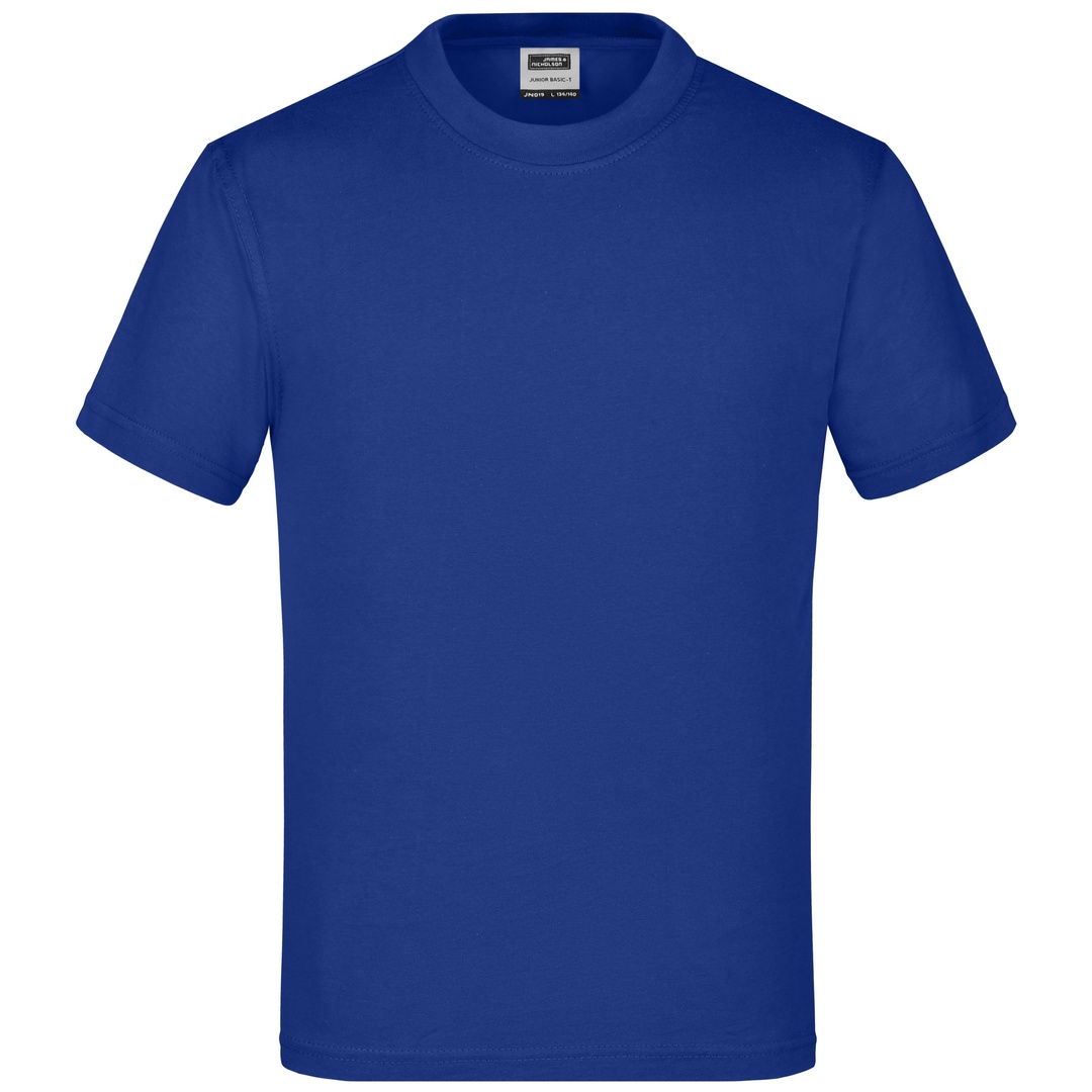 James & Nicholson Basic T-Shirt Kinder JN019 Gr. S-110/116 dark-royal