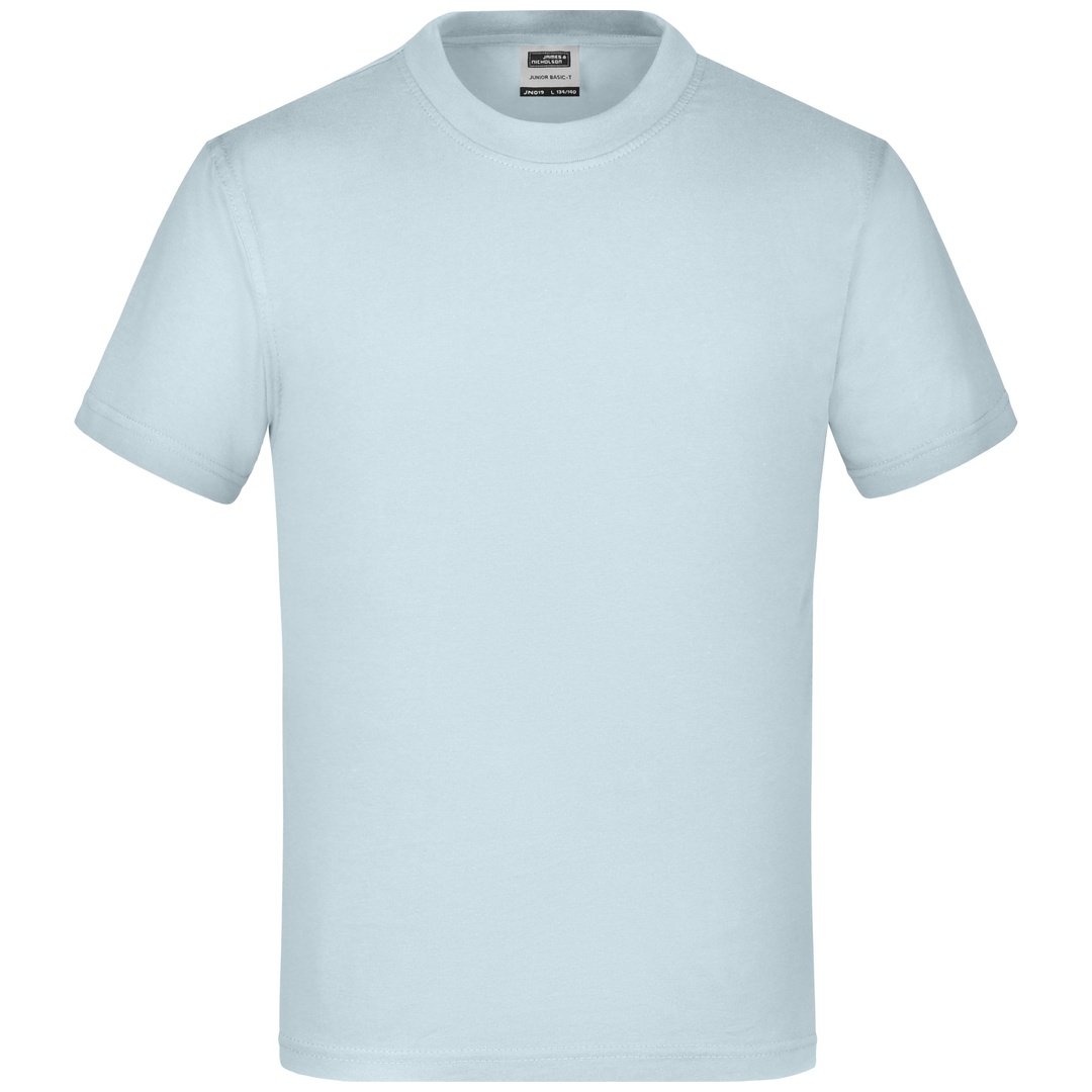James & Nicholson Basic T-Shirt Kinder JN019 Gr. L-134/140 light-blue