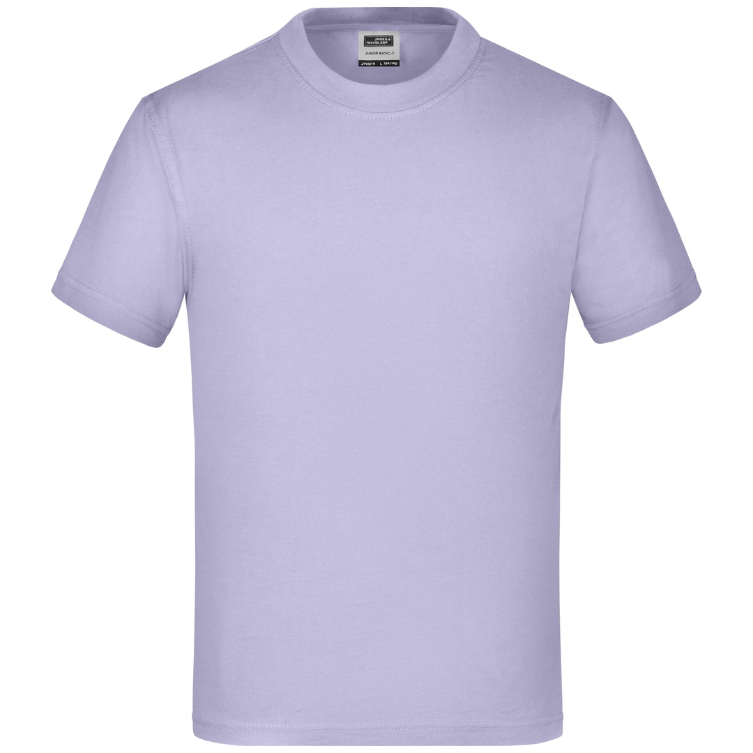 James & Nicholson Basic T-Shirt Kinder JN019 Gr. XS-98/104 lilac