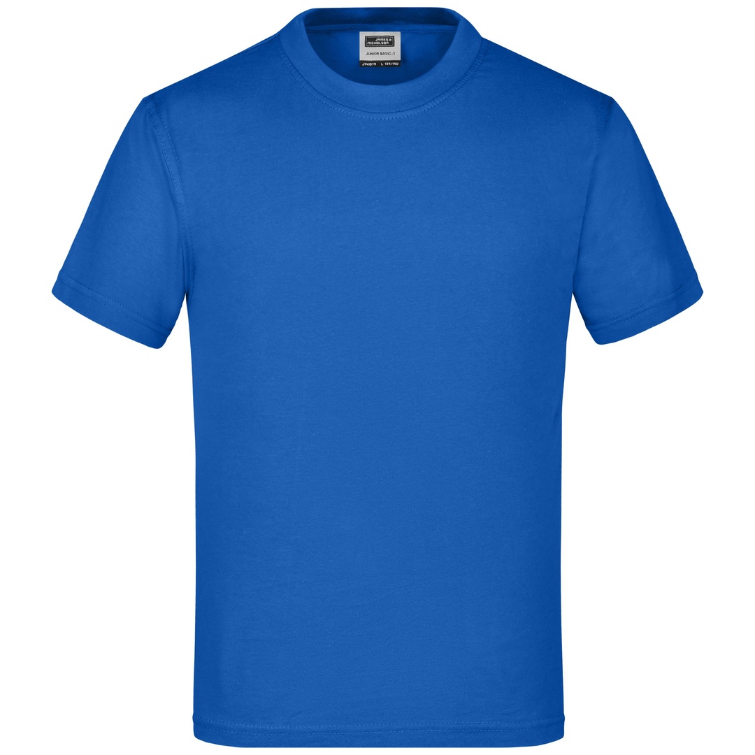 James & Nicholson Basic T-Shirt Kinder JN019 Gr. XS-98/104 royal