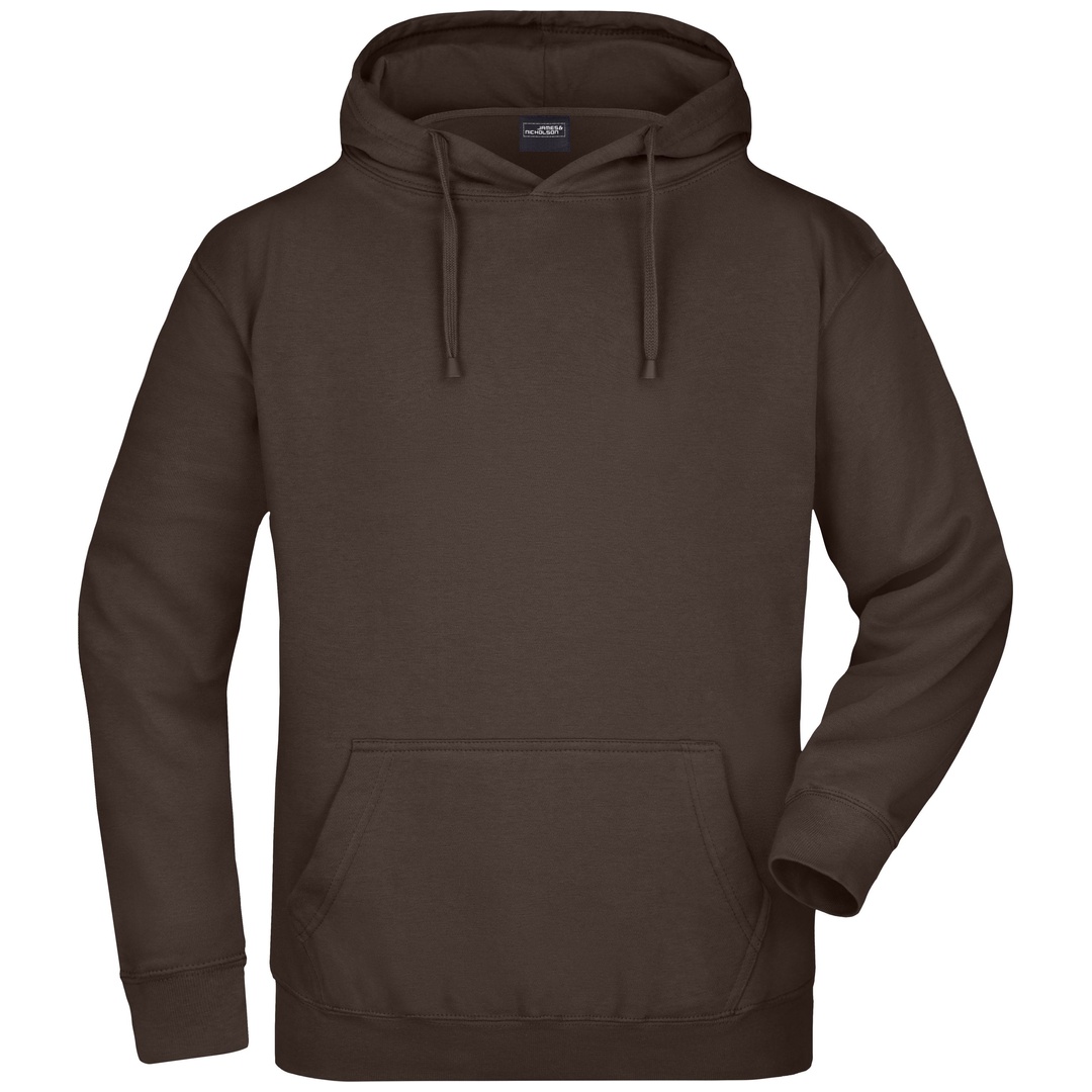James & Nicholson Kinder Kapuzensweatshirt JN047K Gr. XS-104 brown