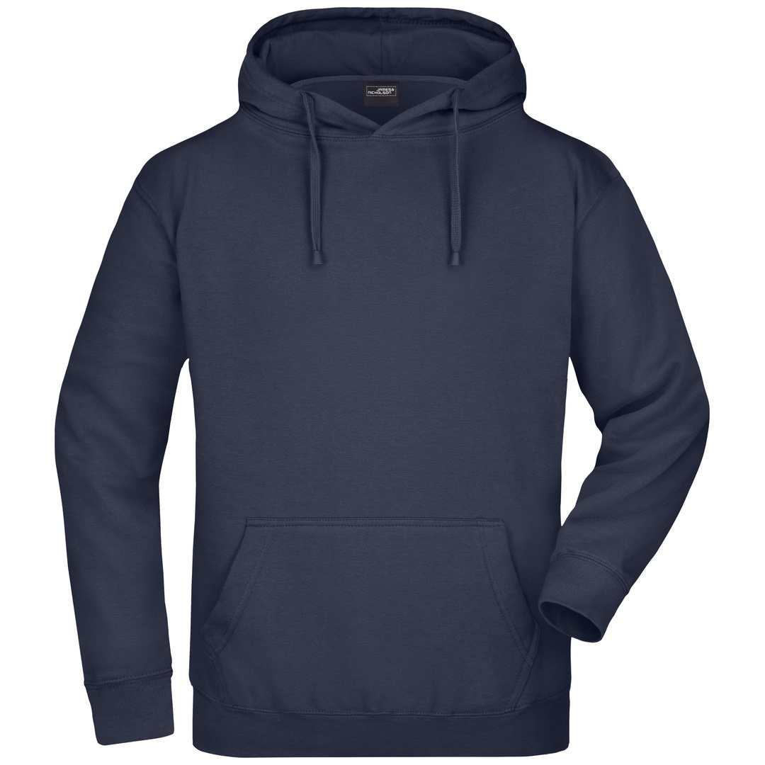 James & Nicholson Klassisches Kapuzensweatshirt JN047 Gr. 2XL navy