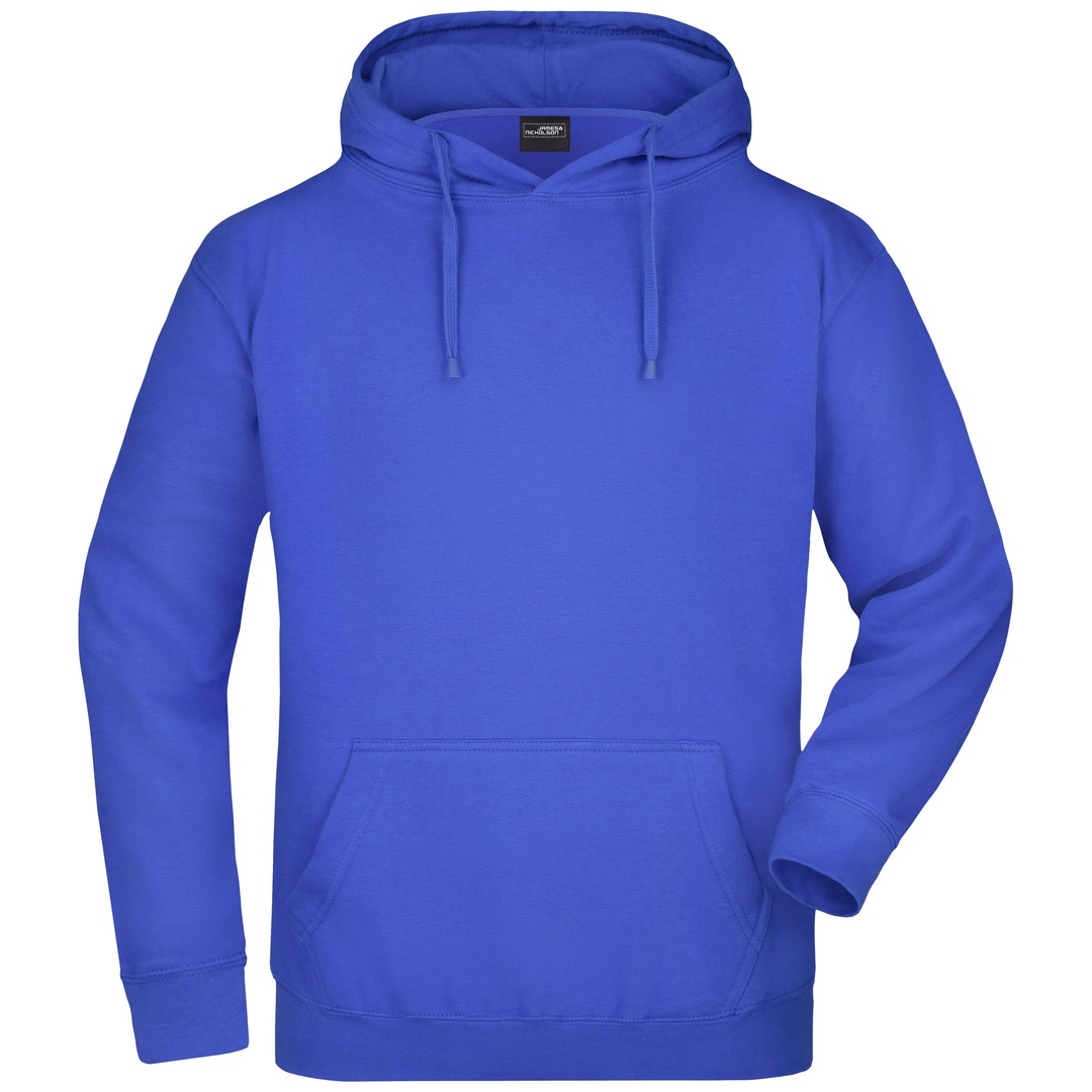 James & Nicholson Klassisches Kapuzensweatshirt JN047 Gr. 2XL royal