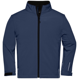 James & Nicholson Softshell Jacke Kinder JN135K Gr. 122/128 navy