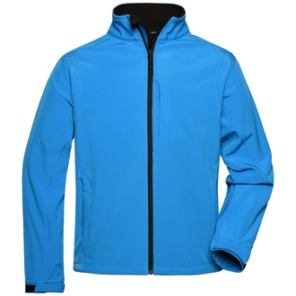 James & Nicholson Softshell Jacke Herren JN135 Gr. S aqua