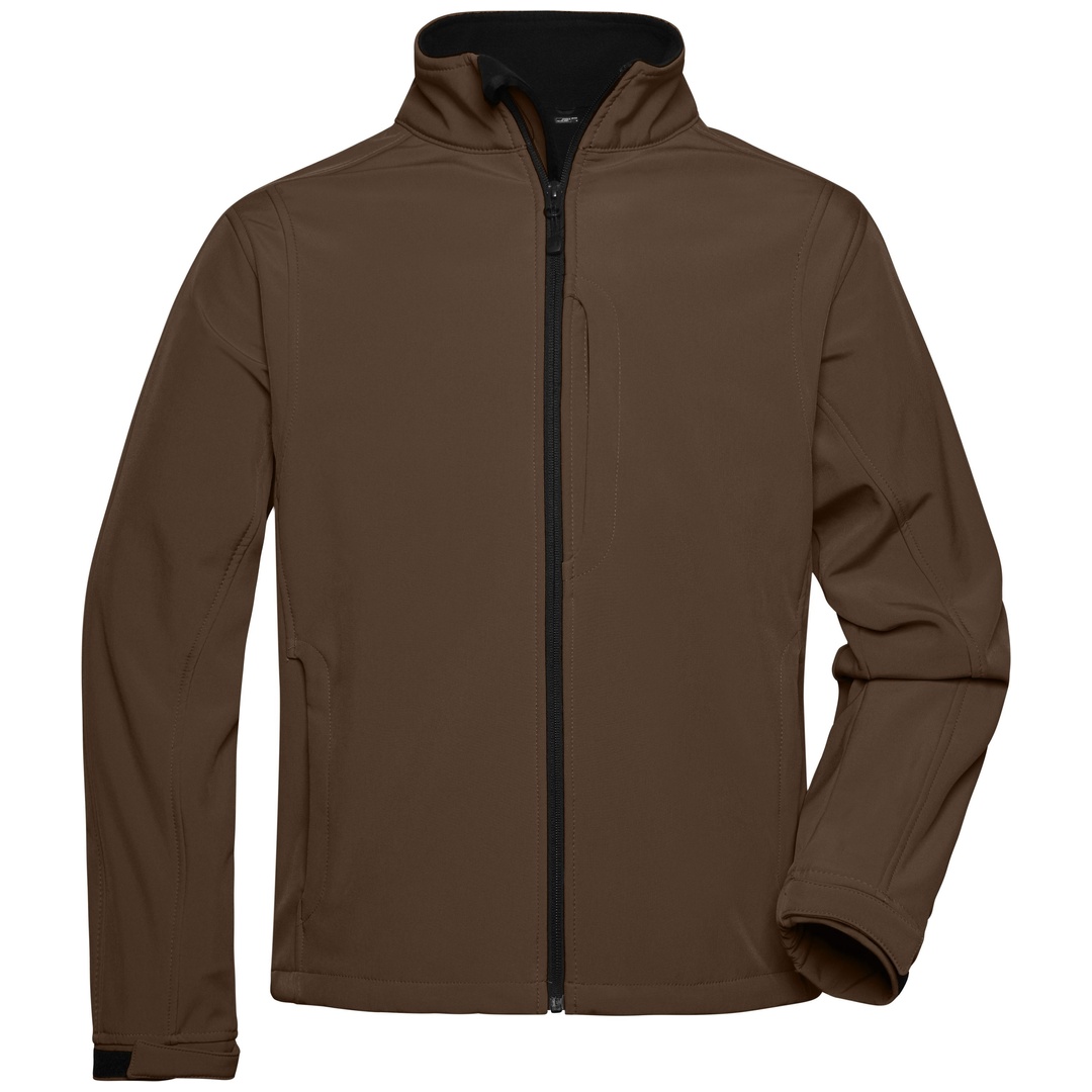James & Nicholson Softshell Jacke Herren JN135 Gr. L brown