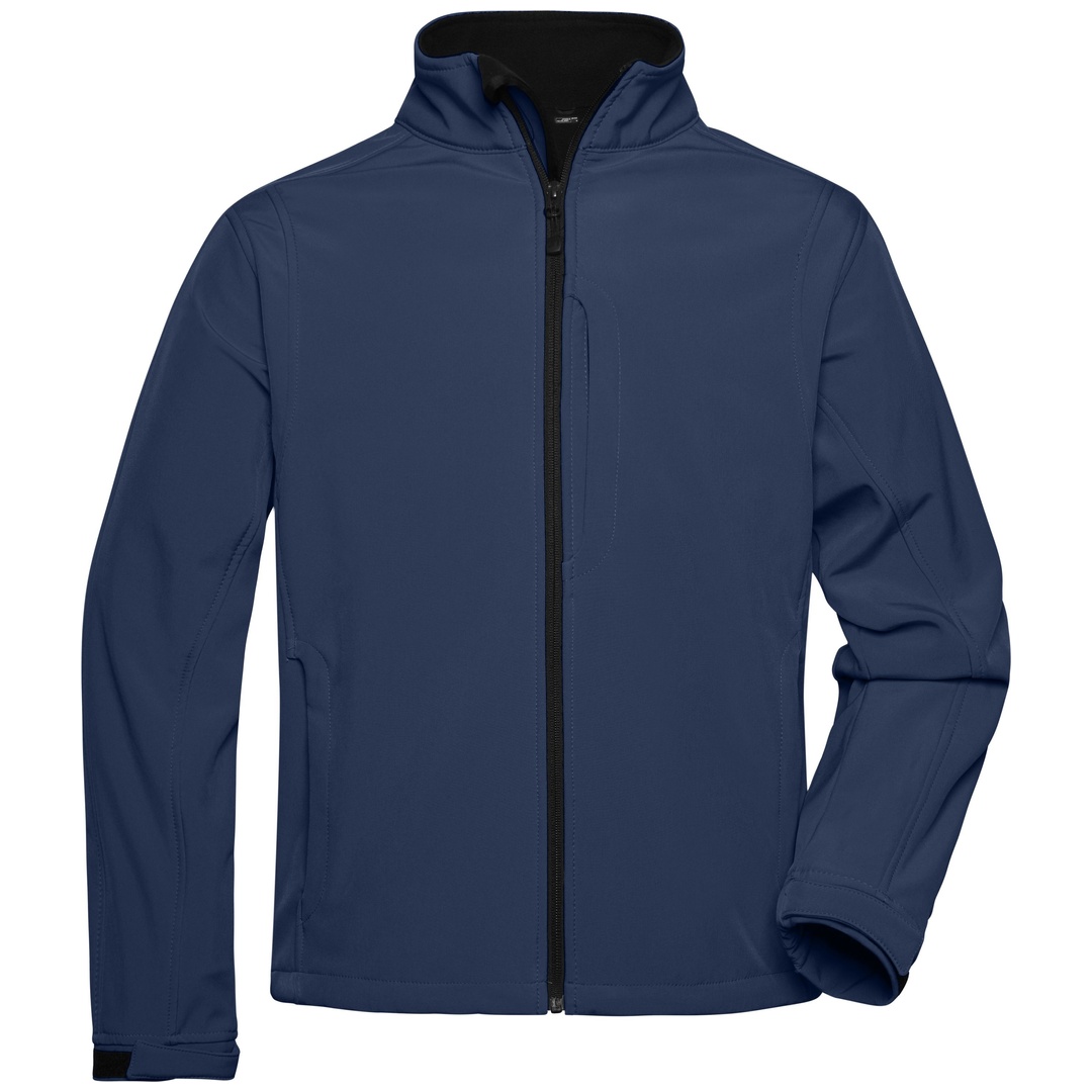 James & Nicholson Softshell Jacke Herren JN135 Gr. M navy