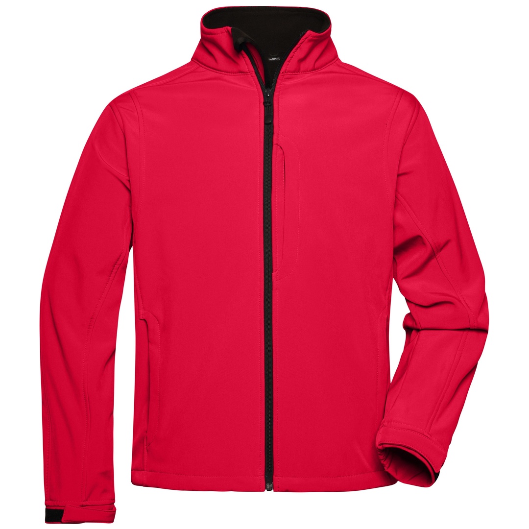 James & Nicholson Softshell Jacke Herren JN135 Gr. 2XL red