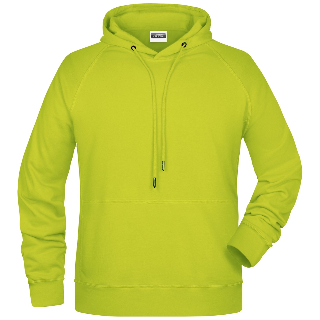James & Nicholson Kapuzensweat JN8024 Gr. M acid-yellow