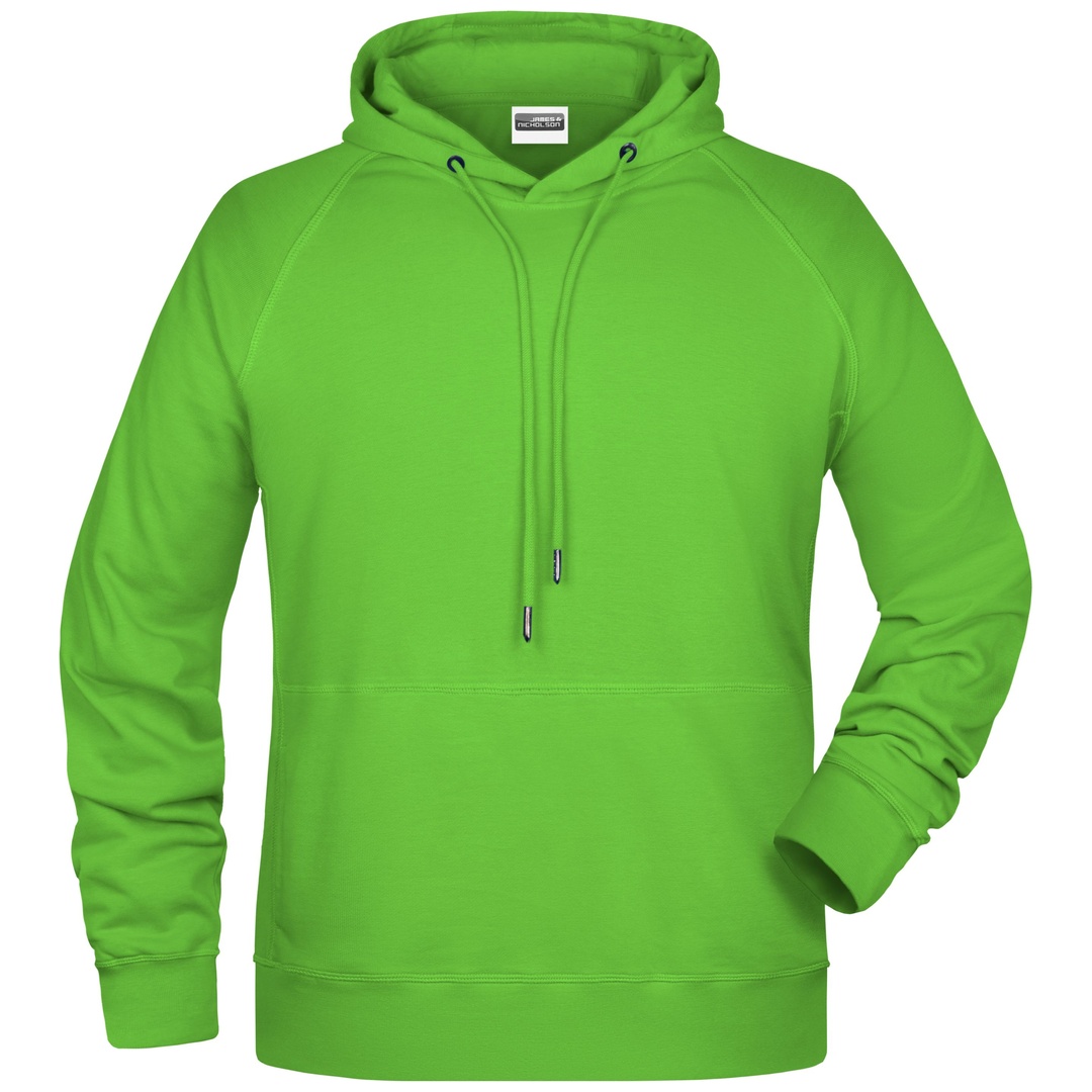 James & Nicholson Kapuzensweat JN8024 Gr. 2XL lime-green