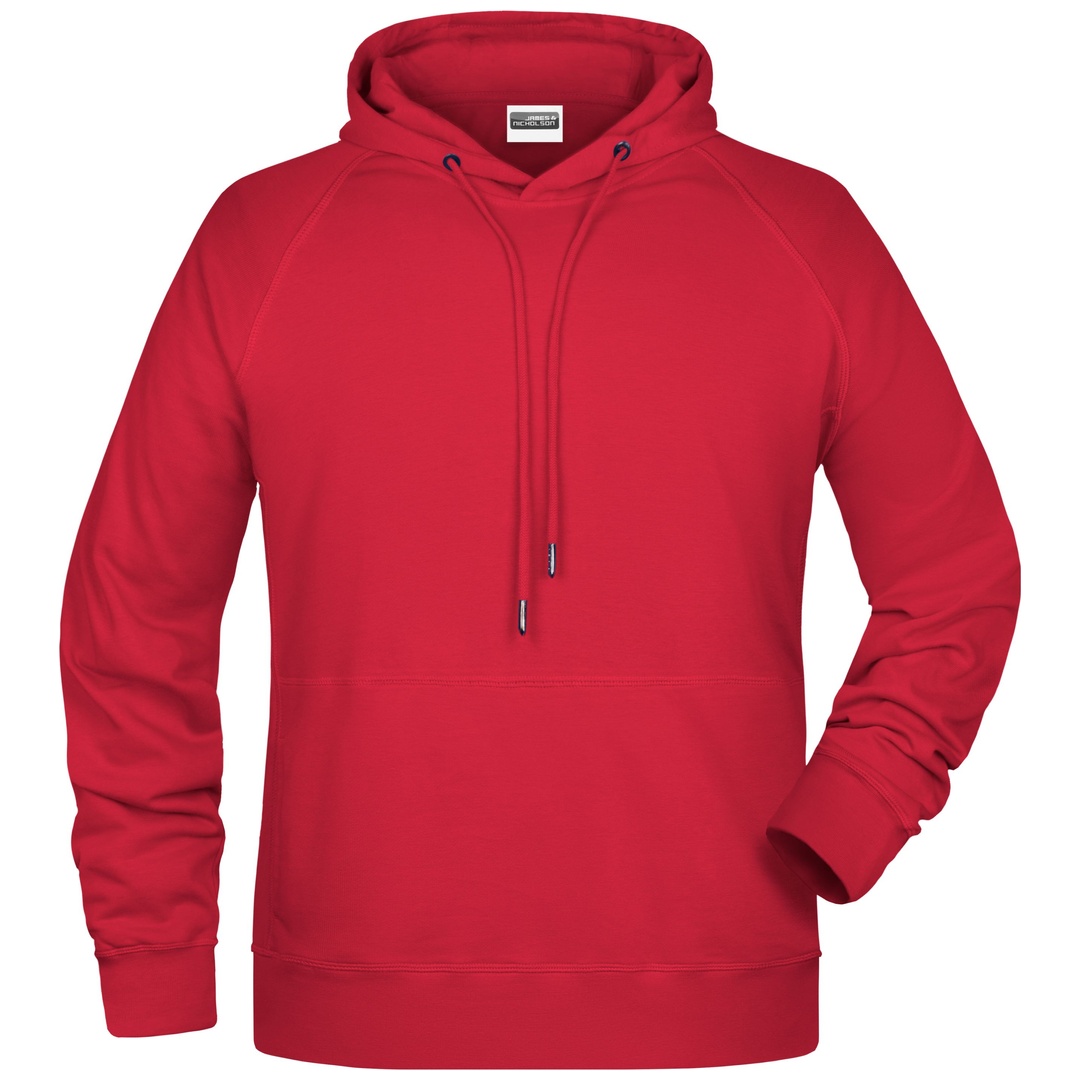 James & Nicholson Kapuzensweat JN8024 Gr. M red