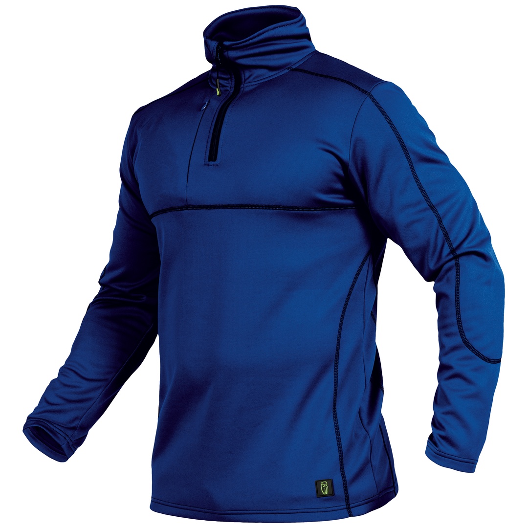 Leibwächter Langarmshirt Flex-Line FLEXF Gr. L kornblau/schwarz