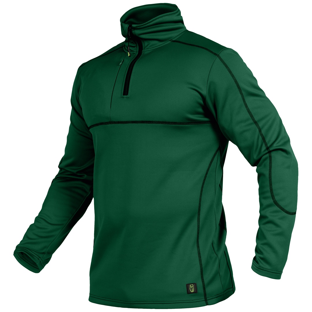 Leibwächter Langarmshirt Flex-Line FLEXF Gr. M grün/schwarz