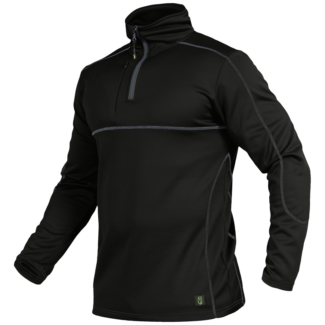 Leibwächter Langarmshirt Flex-Line FLEXF Gr. 5XL schwarz/grau
