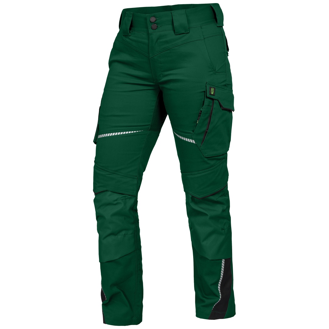 Leibwächter Damen Bundhose Flex-Line FLXDH21 Gr. 38 grün/schwarz
