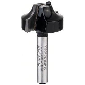 Bosch PROFILfräser E 1/4", R1 6,3 mm, D 25,4 mm, L 14 mm, G 46 mm