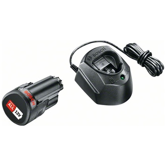 Bosch Akku Starter-Set: 1 x PBA 12 Volt, 1.5 Ah O-A Akku und GAL 1210 CV