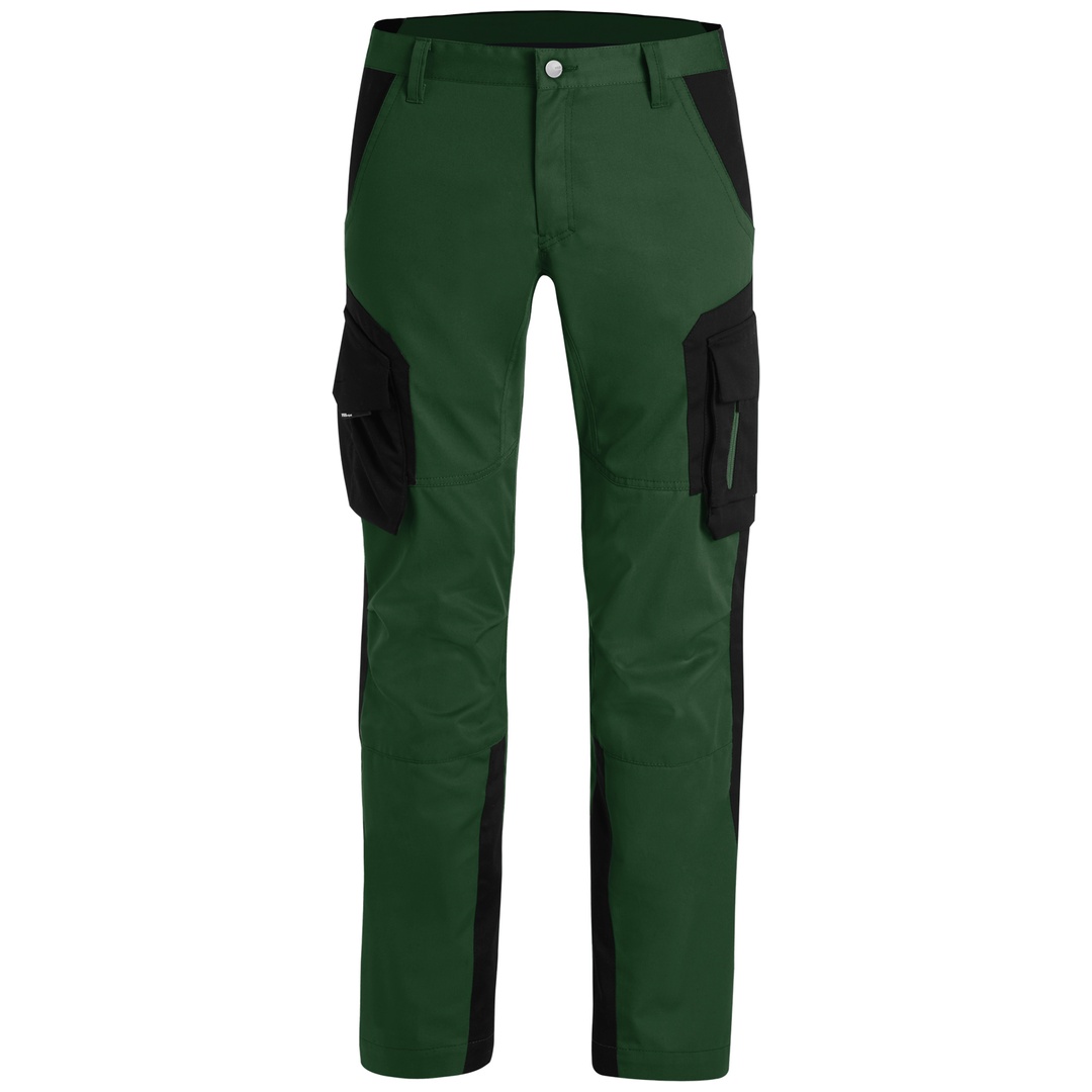 FHB Bundhose Fabian elastisch 125300 Gr. 46 grün/schwarz