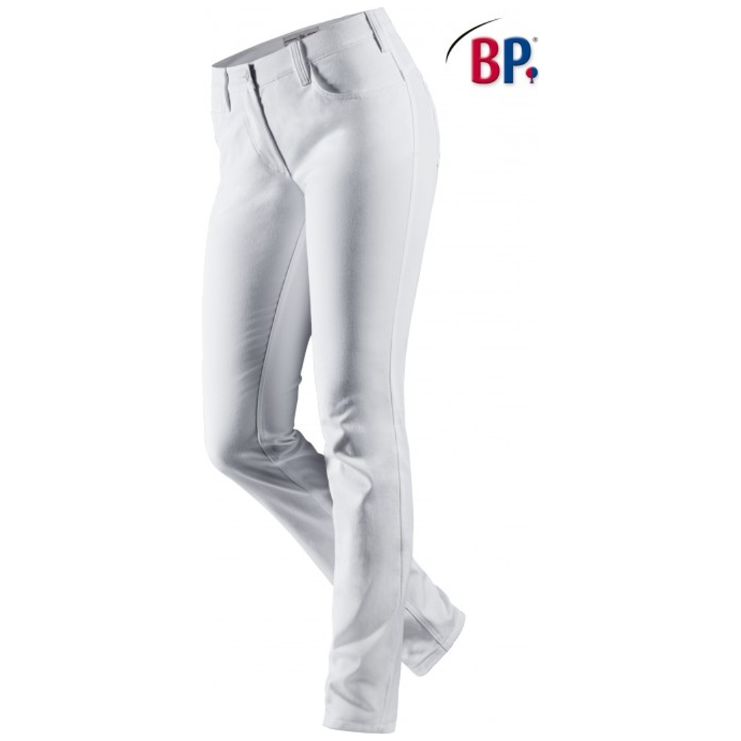 BP Damen Röhren Hose 1755-311-21 Gr. 34 / 32 weiß
