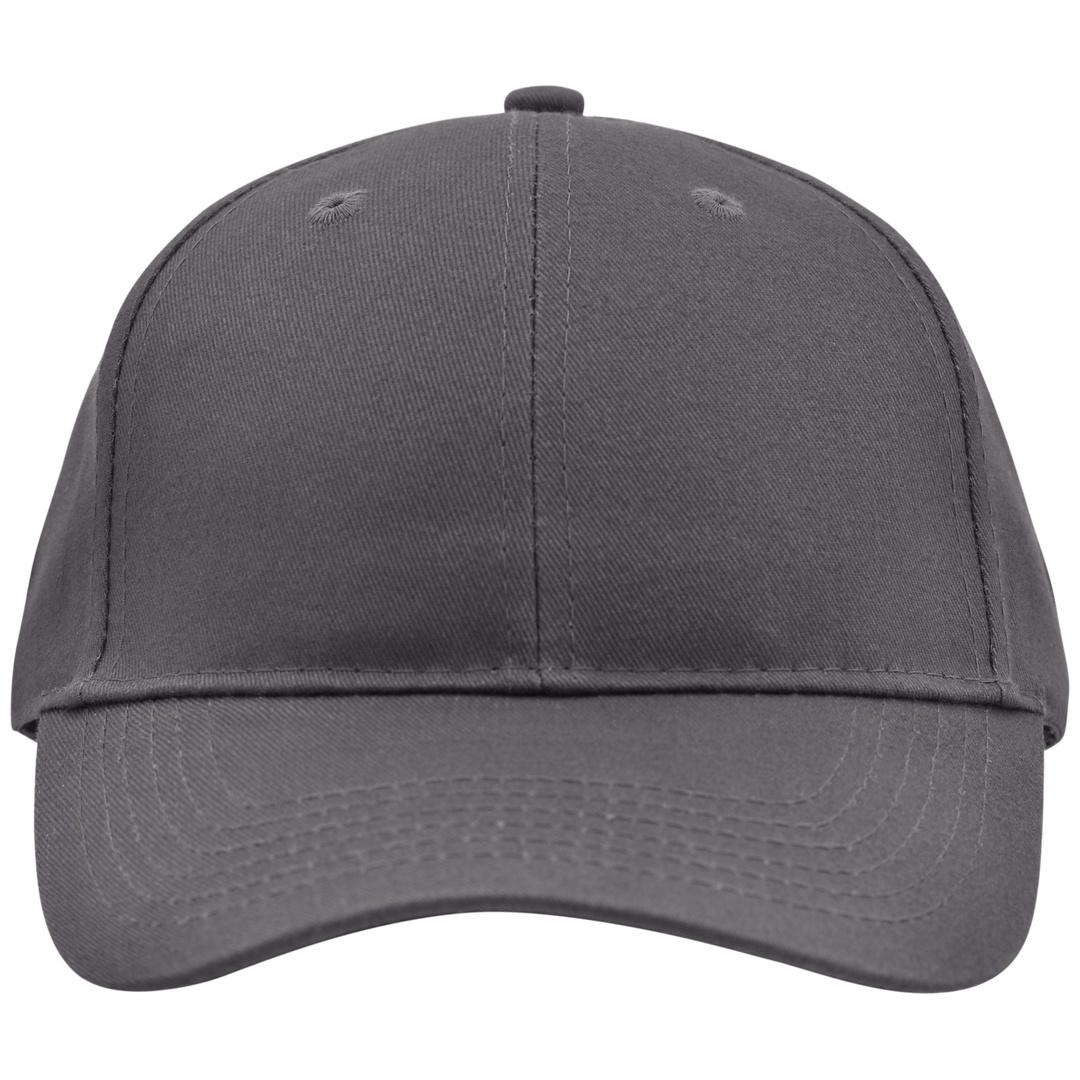 myrtle beach Klassisches 6 Panel Cap mit gebürsteter Oberfläche MB6118 Gr. one size carbon