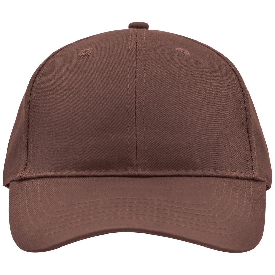 myrtle beach Klassisches 6 Panel Cap mit gebürsteter Oberfläche MB6118 Gr. one size brown